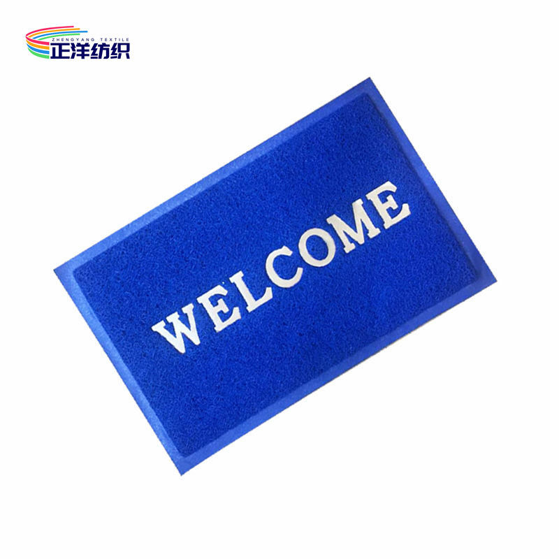 16"X24" PVC 10mm Thickness Shoes Dirt Cleaning Door Mat Outdoor Welcome Mat
