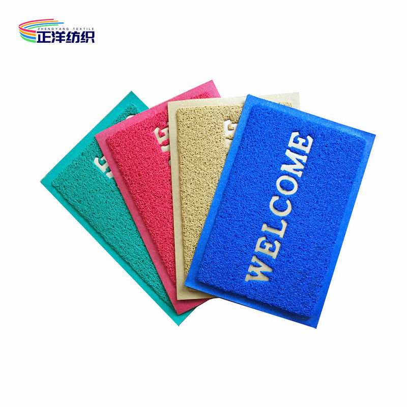 16"X24" PVC 10mm Thickness Shoes Dirt Cleaning Door Mat Outdoor Welcome Mat