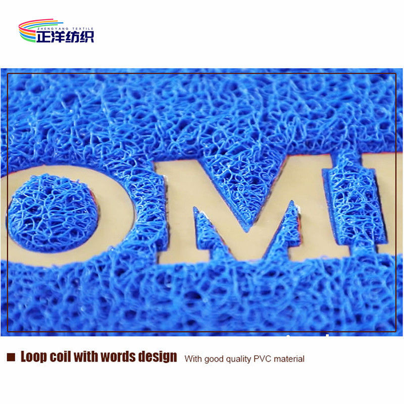 16"X24" PVC 10mm Thickness Shoes Dirt Cleaning Door Mat Outdoor Welcome Mat