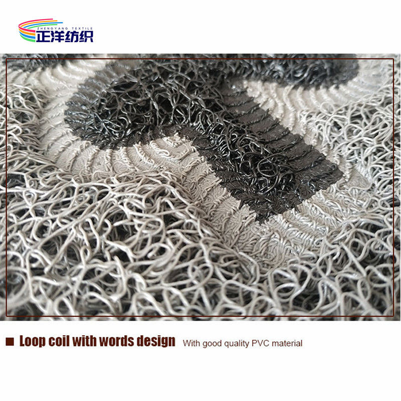 16"X24" PVC 10mm Thickness Shoes Dirt Cleaning Door Mat Outdoor Welcome Mat